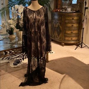 Black Sheer Dress #185